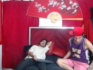 Sasuke Brons & Kevin Kelce webcam model stream image