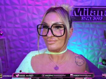 TamaraMilano webcam model stream image