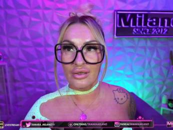 TamaraMilano webcam model stream image