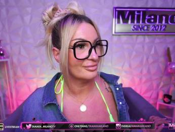 TamaraMilano webcam model stream image