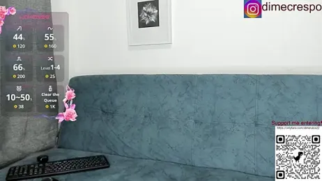 curly_muscle webcam model stream image