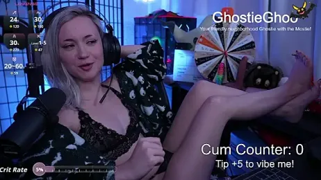 GhostieGhoo webcam model stream image