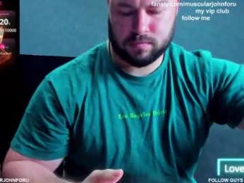 muscularjohnforu webcam chaturbate model stream image