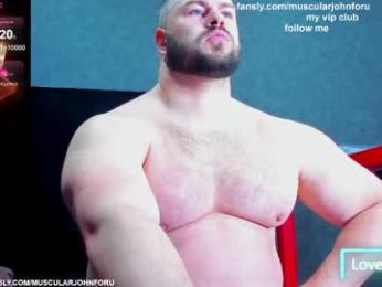 muscularjohnforu webcam chaturbate model stream image