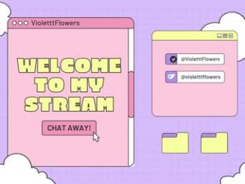 violetttflowers webcam chaturbate model stream image