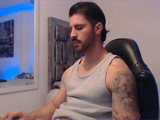 David Krob webcam model stream image