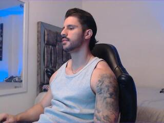 David Krob webcam flirt4free model stream image