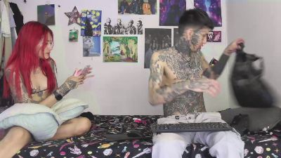 Tattoo_couple webcam model stream image
