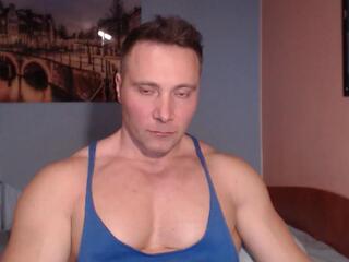 Hunky Muscle webcam flirt4free model stream image