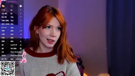 Linablueeyed webcam model stream image