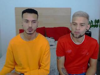 Nicolas Ocando & Tyrone Velez webcam flirt4free model stream image