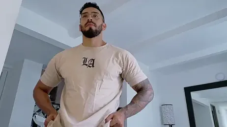 tony_muscle webcam model stream image