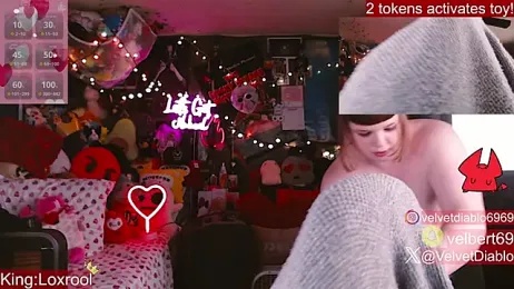 VelvetDiablo webcam model stream image