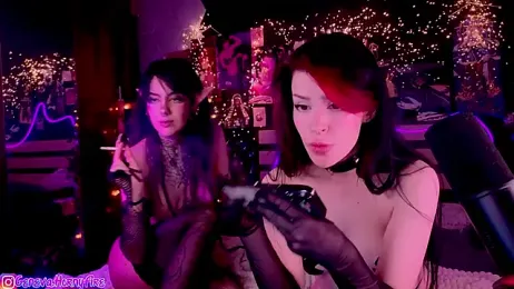 DualHornyFire webcam stripchat model stream image