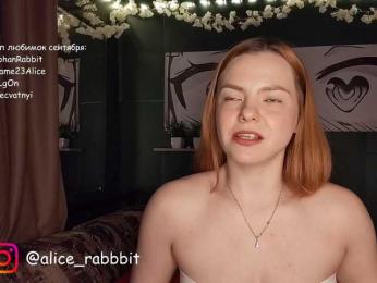 AliceRabbit webcam model stream image
