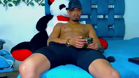 black_latin23cm webcam model stream image