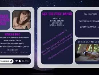 foxy_gamer webcam model stream image