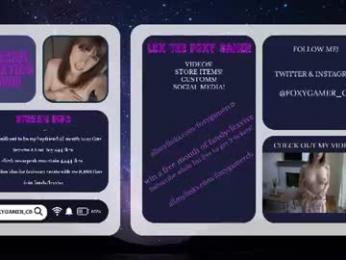 foxy_gamer webcam model stream image