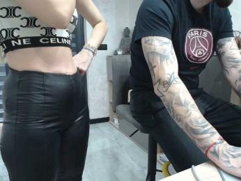 tattoo-couple webcam bongacams model stream image
