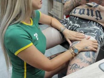 tattoo-couple webcam bongacams model stream image