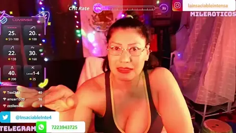 LaInsaciableIntensa webcam model stream image