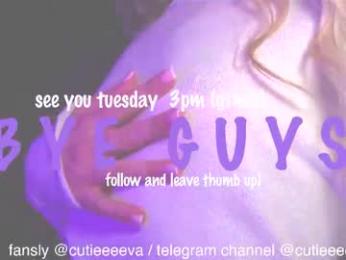 cutieeeeva chaturbate stream image, 02.11.2025 16:20