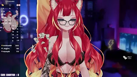 LewdFoxy_VT stripchat stream image